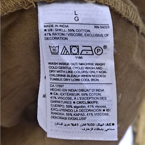 Old Navy ladies Large pullover top NWT - Picture 3 of 3